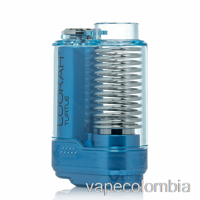 Kit Vape Completo Lookah Tortuga 510 Bateria Azul